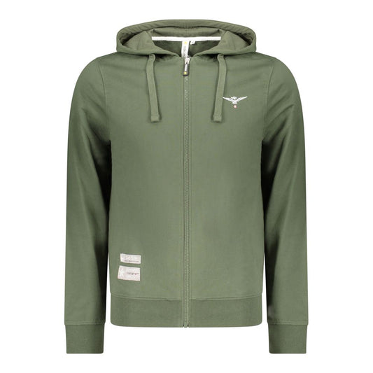 Accademia Militare Verde Cotton Men's Sweatshirt