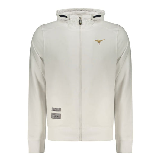 Accademia Militare Bianco Cotton Men's Sweatshirt