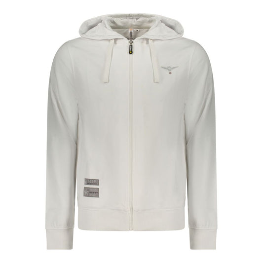 Accademia Militare White Cotton Men's Sweatshirt
