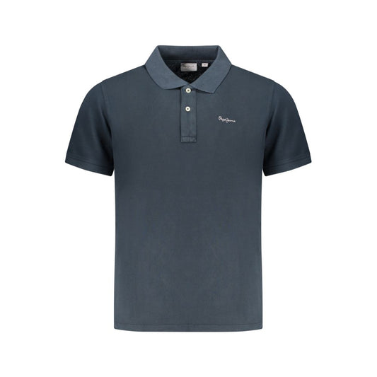 Pepe Jeans Blue Cotton Men Polo