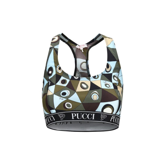 Emilio Pucci Bicolor Polyamide Top
