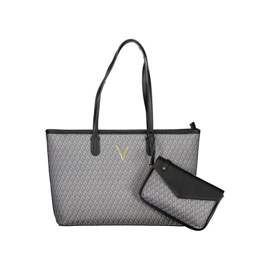 Mario Valentino Black Polyethylene Handbag