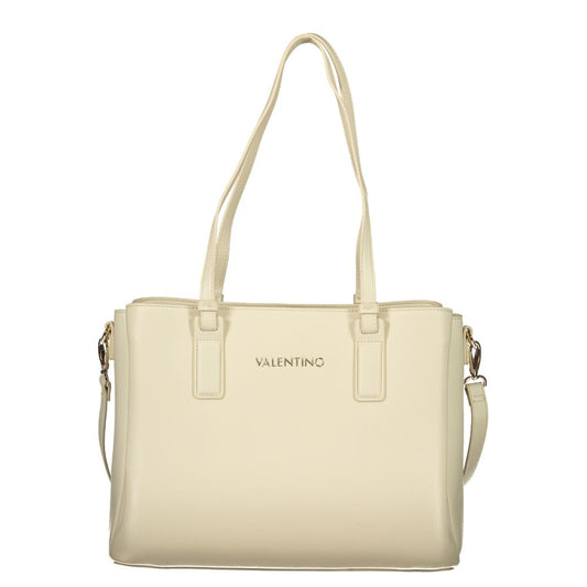 Mario Valentino Beige Polyethylene Handbag
