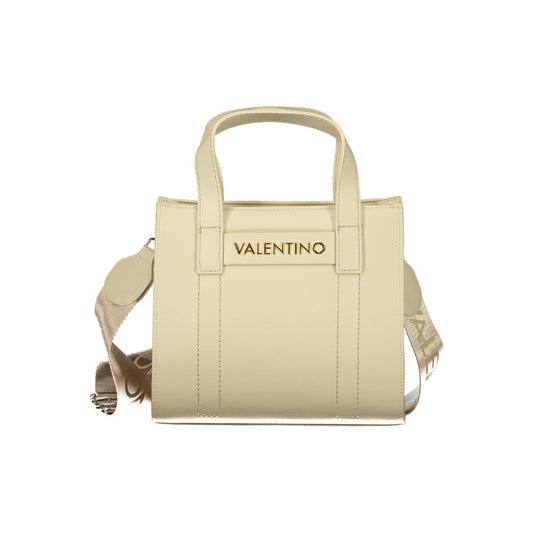 Mario Valentino Beige Polyethylene Handbag