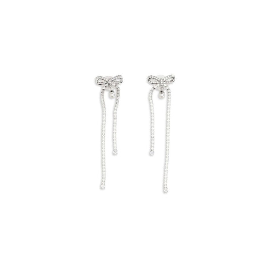 Self-Portrait Silver Brass Earrings