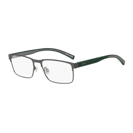 Hugo Boss Gray Steel & Aluminum Glasses (Frames)