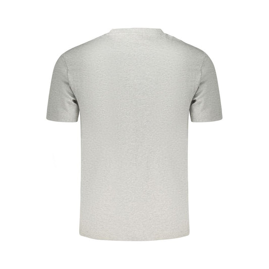 Napapijri Gray Cotton T-Shirt