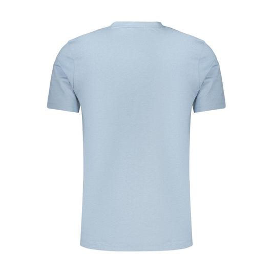 Hugo Boss Blue Cotton T-Shirt