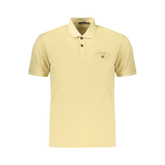 Napapijri Beige Cotton Polo Shirt