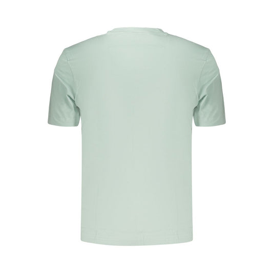 Hugo Boss Green Cotton T-Shirt