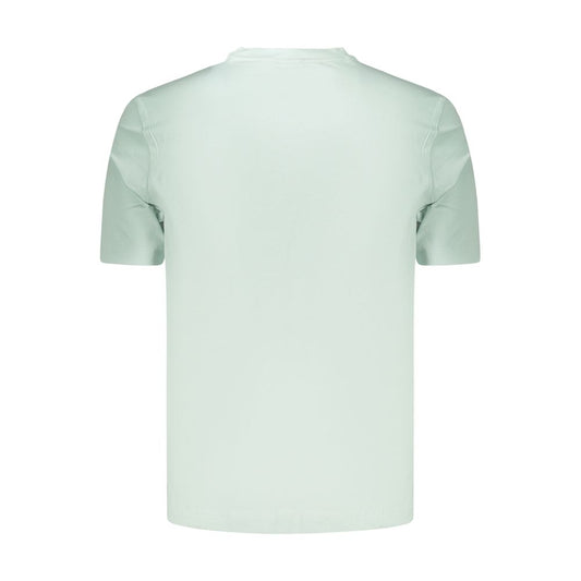 Hugo Boss Blue Cotton T-Shirt