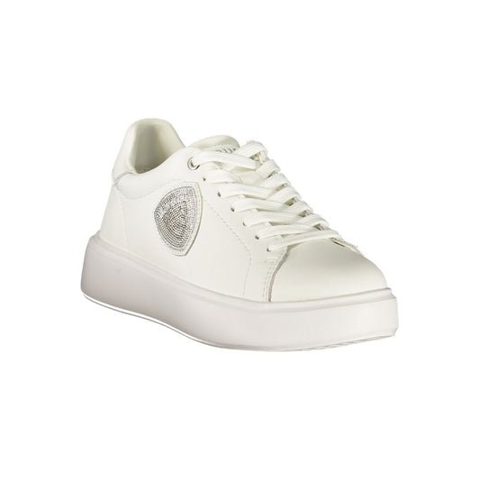 Blauer Bianco Leather Womens Sneaker