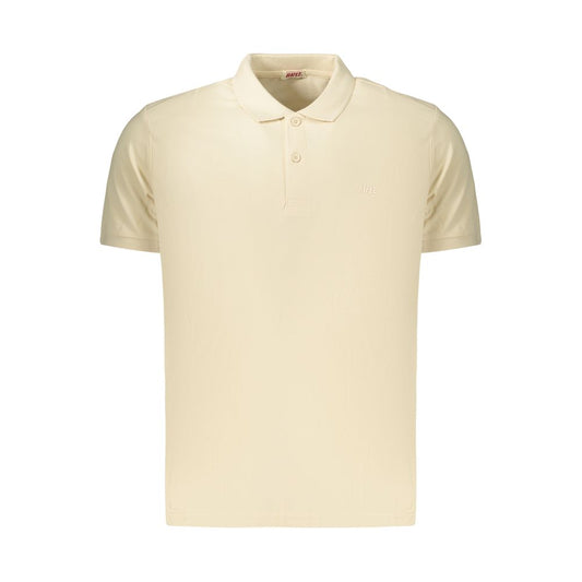 Rifle Beige Cotton Mens Polo
