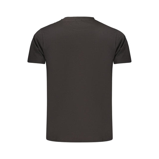 Rifle Black Cotton Men's T-Shirt