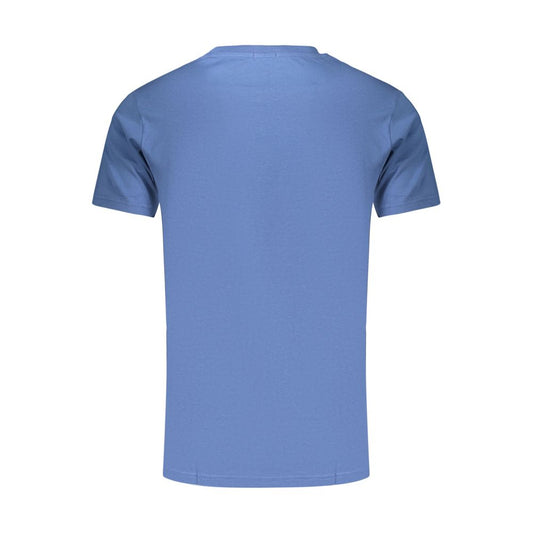 Rifle Blue Cotton Men's T-Shirt