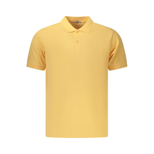 Coveri Moving Orange Cotton Men's Polo