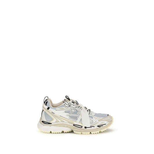 Off-White Multicolor Polyethylene Athletic Sneakers