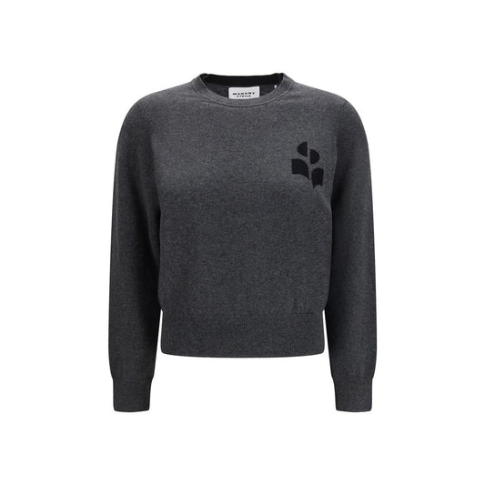 Marant Etoile Gray Wool Oves Aries Sweatshirt