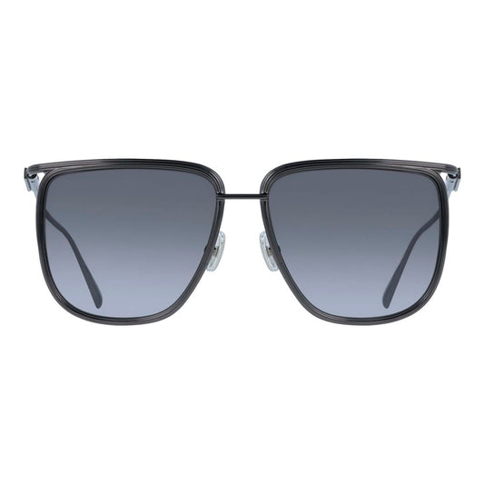 Ferragamo Gray Metal Sunglasses