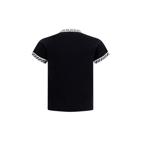 Versace Black Cotton T-Shirt