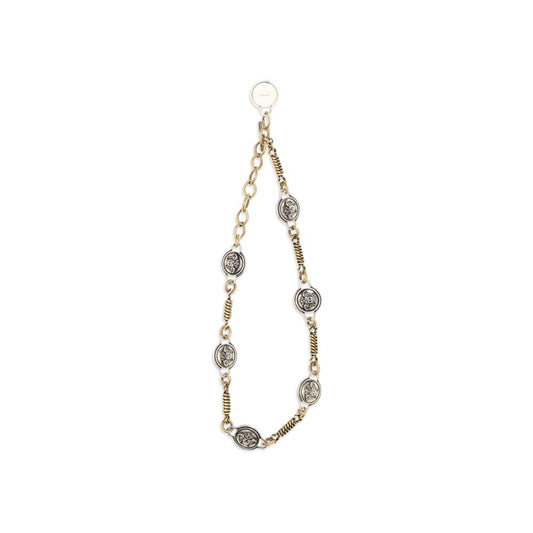Versace Silver Brass Necklace