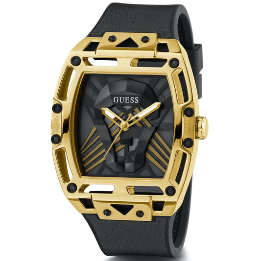 Guess Black Synthetic Dress Watch
