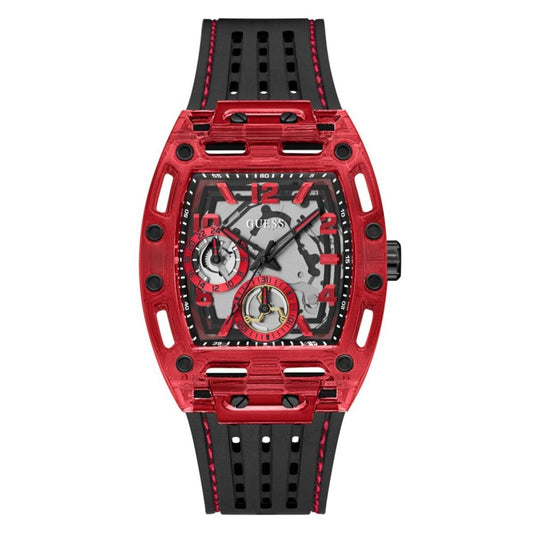 Guess Black Synthetic Sport Watch