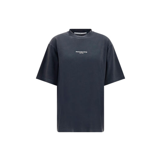 Alexander Wang Gray Cotton T-Shirt