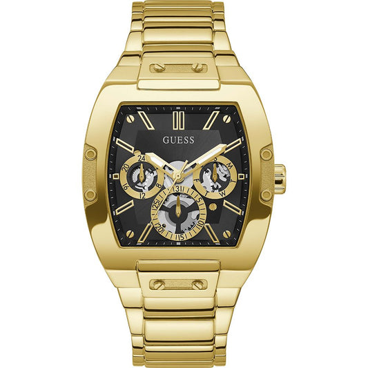 Guess Gold Stainless Steel Dress Watch