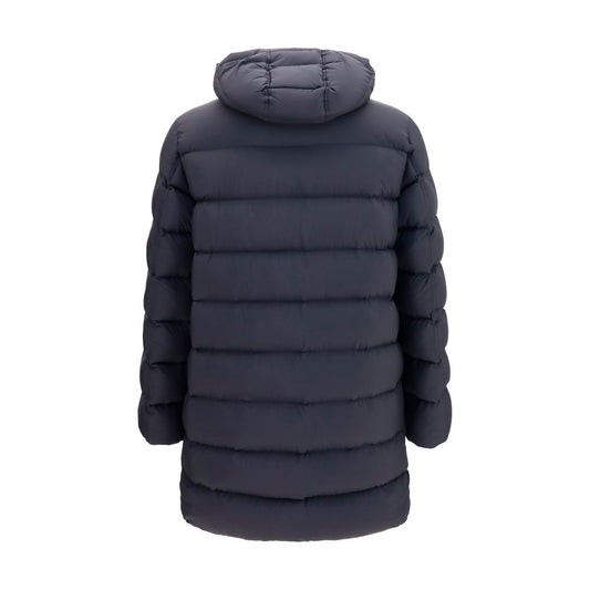 Herno Black Polyamide Full-Length Jacket