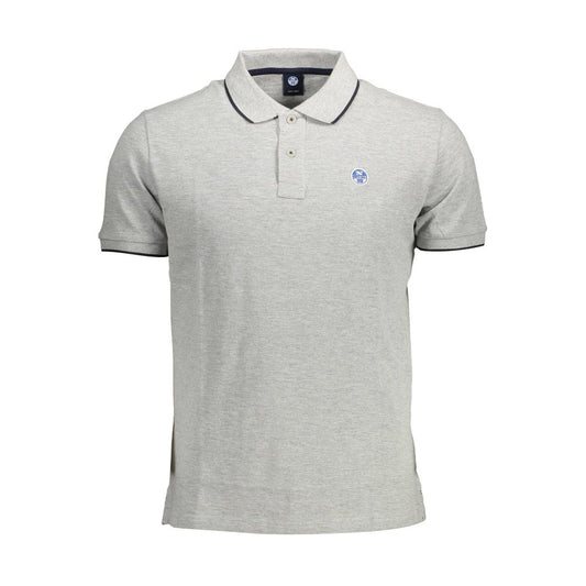 North Sails "Grigio Cotton Men Polo Shirt"