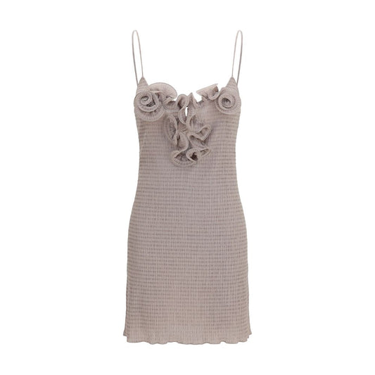 Magda Butrym Beige Lyocell Casual Dress