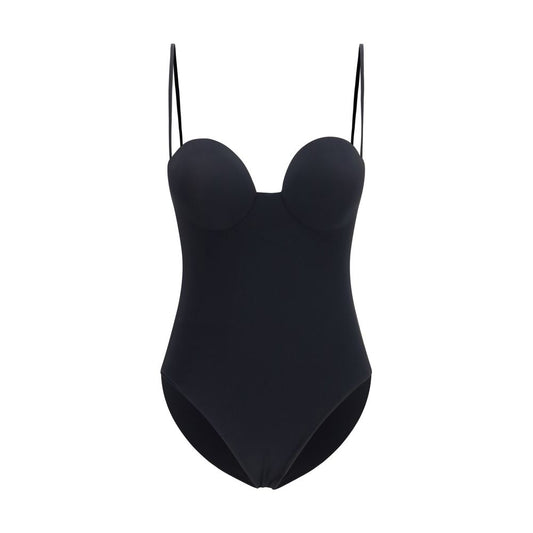 Magda Butrym Black Polyamide One-Piece Swimsuit