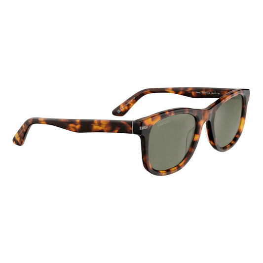 Serengeti Brown Resin Sunglasses