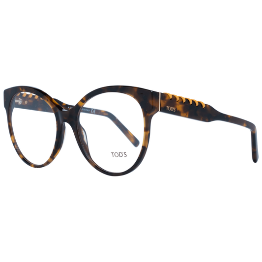 Gafas Tod's Chic marrones redondas de montura completa para mujer