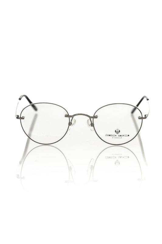 Montura de gafas unisex Frankie Morello gris metalizado