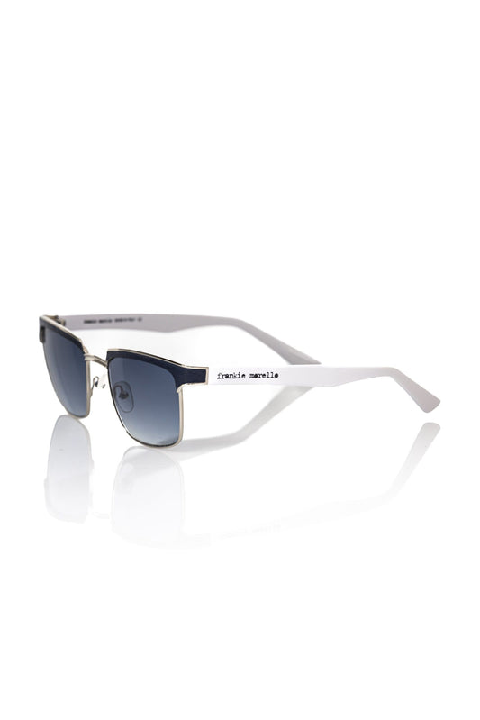 Gafas de sol Frankie Morello negras metalizadas para hombre