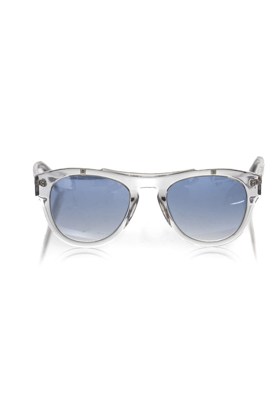 Gafas de sol Frankie Morello de acetato blanco para hombre
