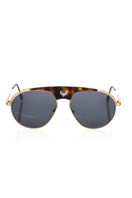 Gafas de sol Frankie Morello marrón metalizadas para hombre