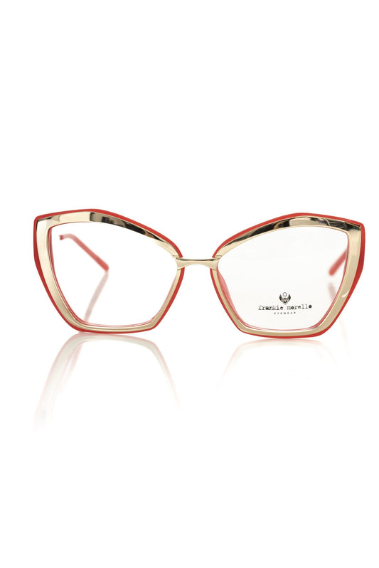 Montura de acetato rojo para mujer Frankie Morello