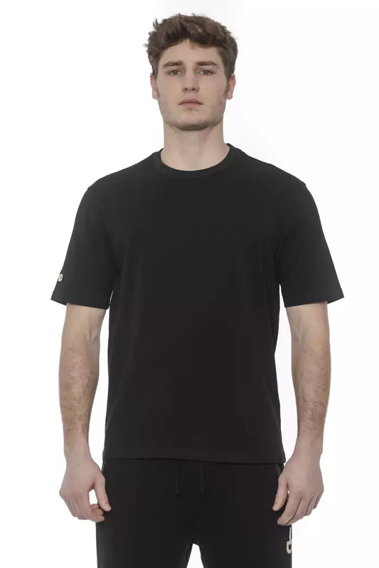 Camiseta de algodón negra Tond para hombre