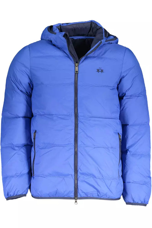 Chaqueta azul La Martina Elite con capucha desmontable