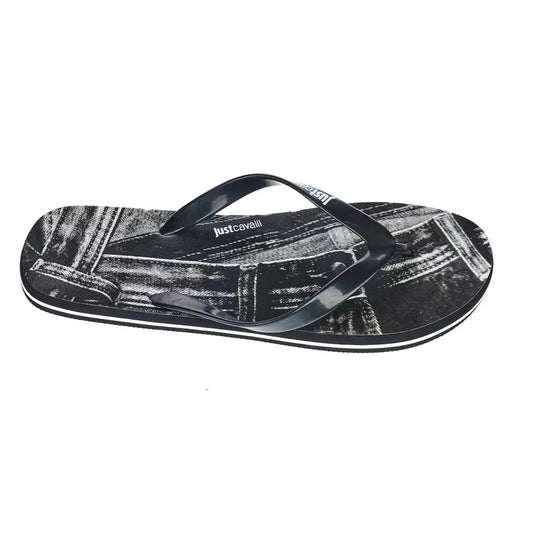 Sandalia negra de EVA para hombre de Just Cavalli