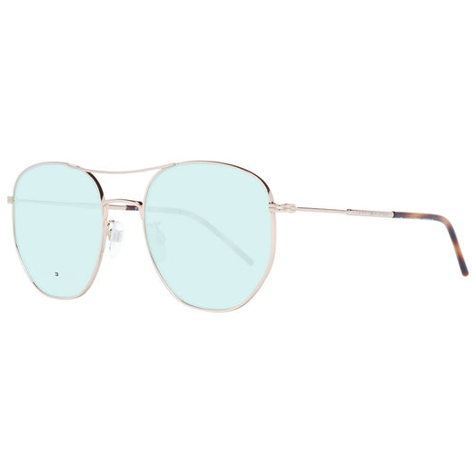Gafas de sol unisex Tommy Hilfiger en oro rosa