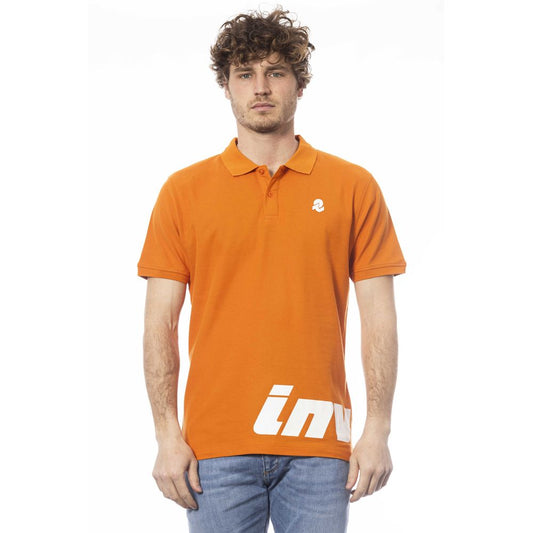 Polo de algodón naranja Invicta para hombre