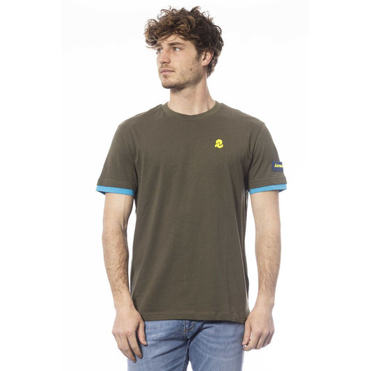 Camiseta Invicta de algodón verde para hombre