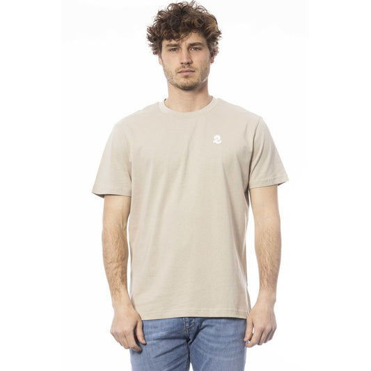 Camiseta Invicta de algodón beige para hombre