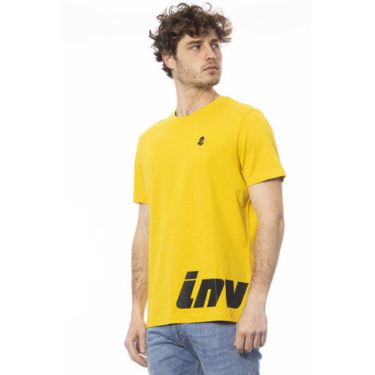 Camiseta Invicta de algodón amarilla para hombre
