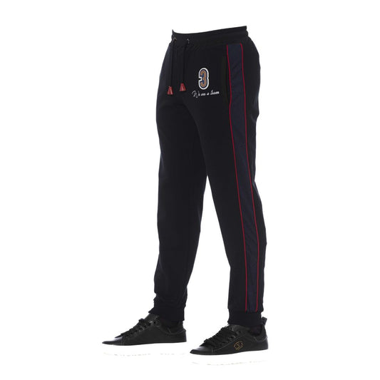 Pantalón deportivo Trussardi de algodón negro para hombre