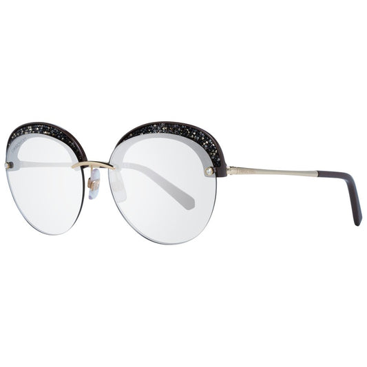 Gafas de sol Swarovski doradas para mujer